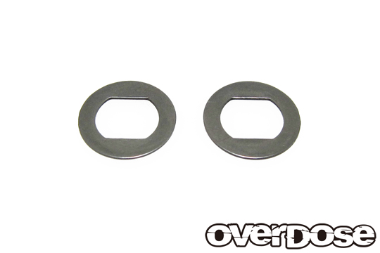 OVERDOSE OD3858 Ball Diff Plate (2pcs/double D cut)