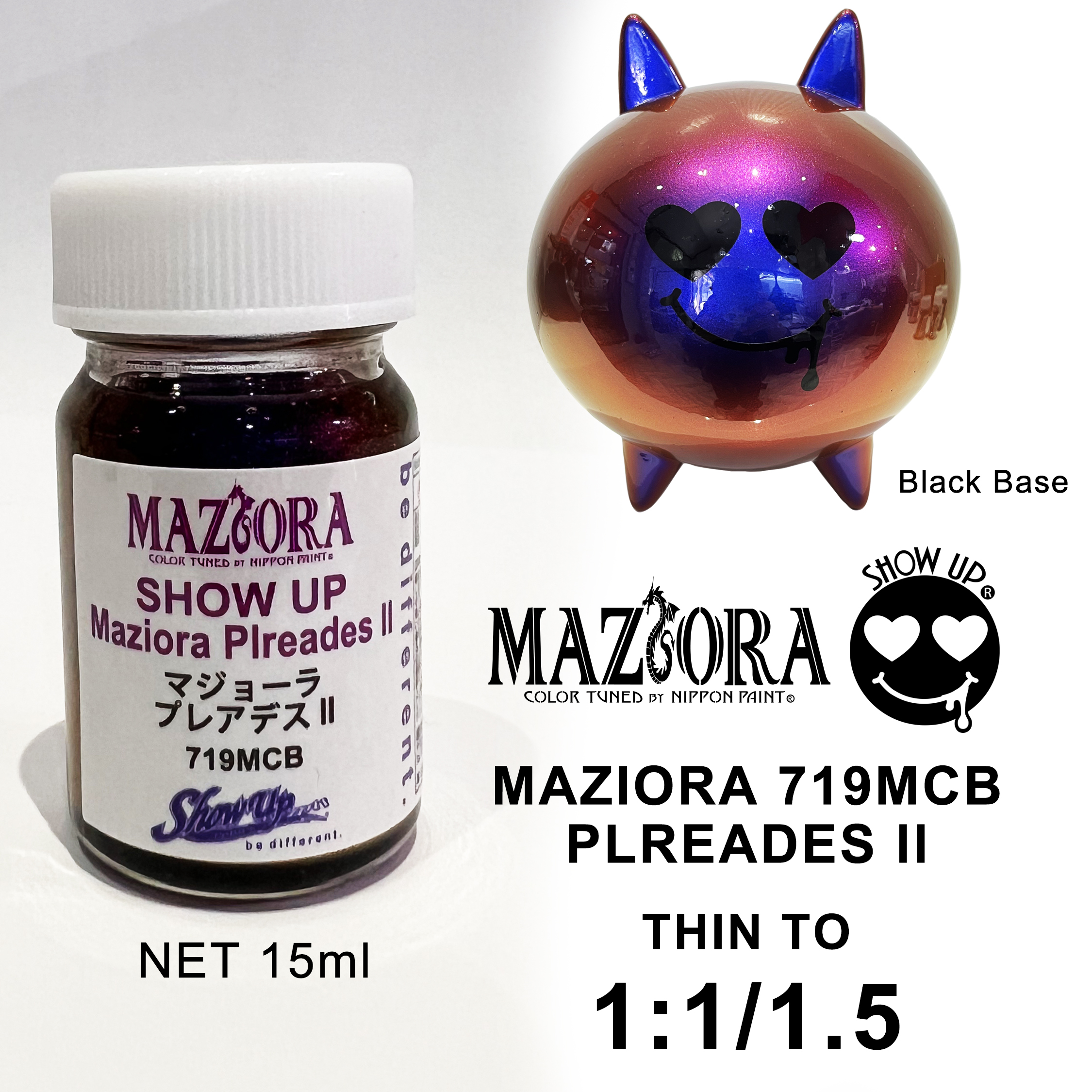 SHOW UP- Maziora Plreades II micro bottle (15ml)