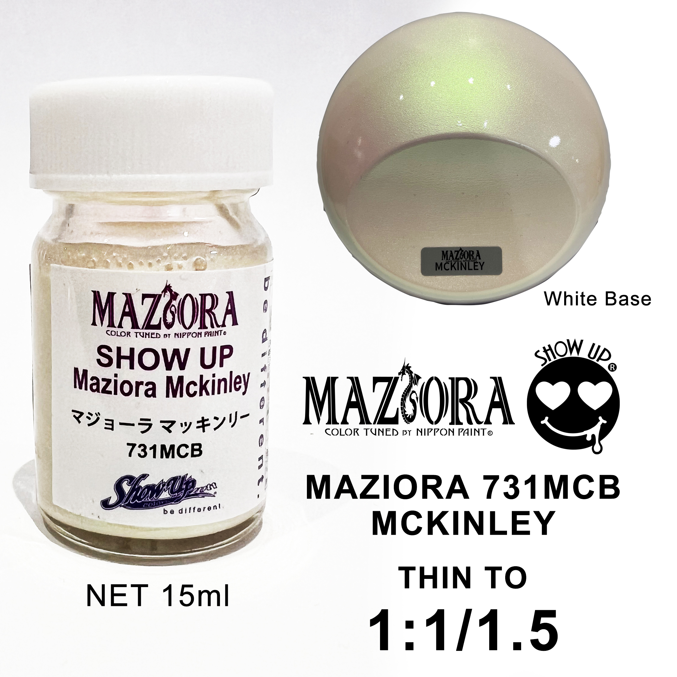 SHOW UP- Maziora  Mckinley micro bottle (15ml)