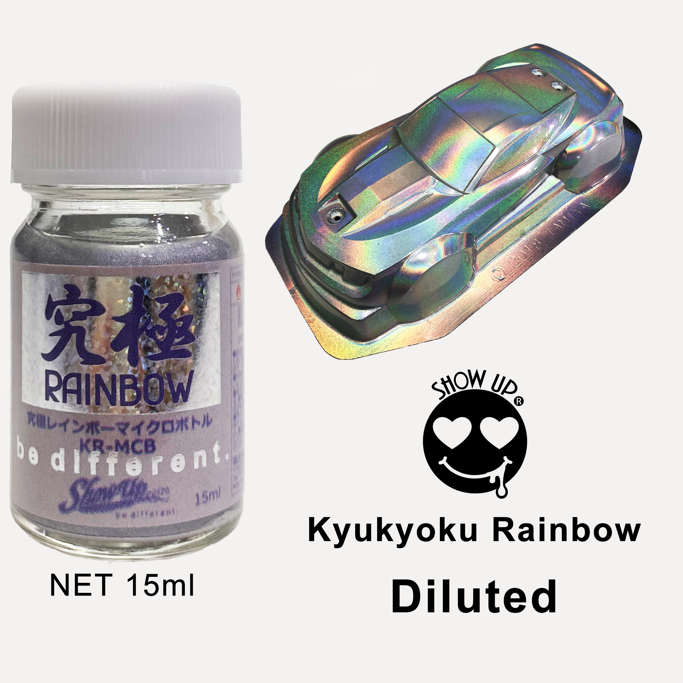 SHOW UP- Kyukyoku Rainbow micro bottle (15ml)