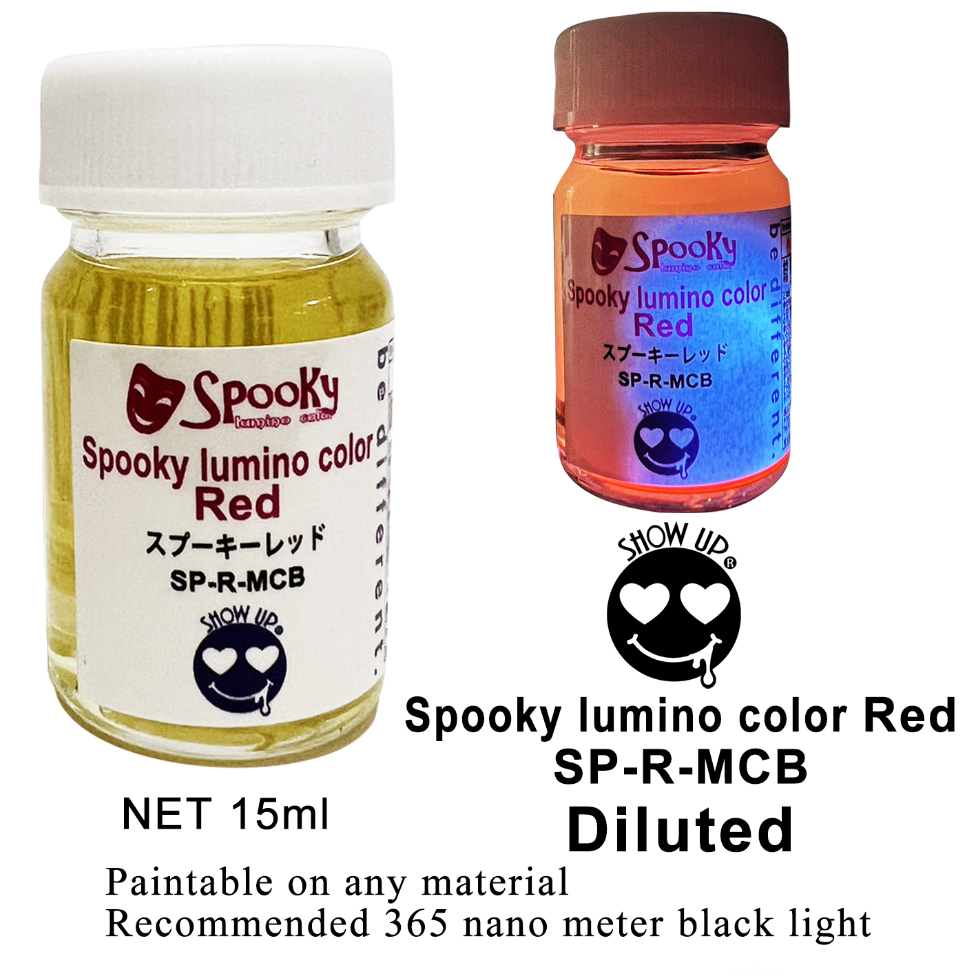 SHOW UP- Spooky Red micro bottle (15ml)