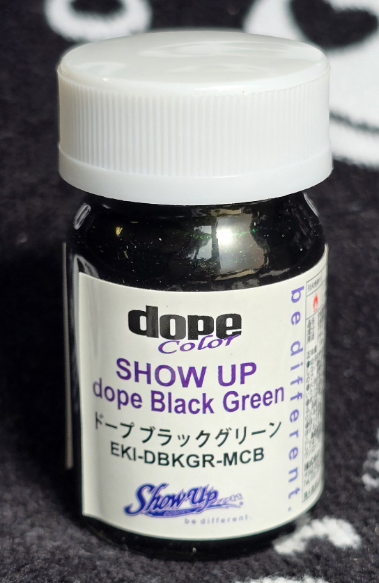 SHOW UP- dope Black Green micro bottle (15ml)