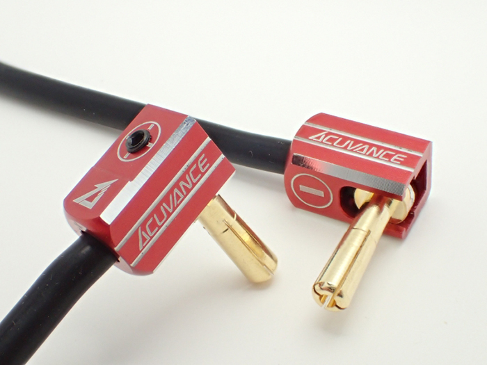 ACUVANCE OP-15131  High-radiation connector Φ4mm set ( Red)