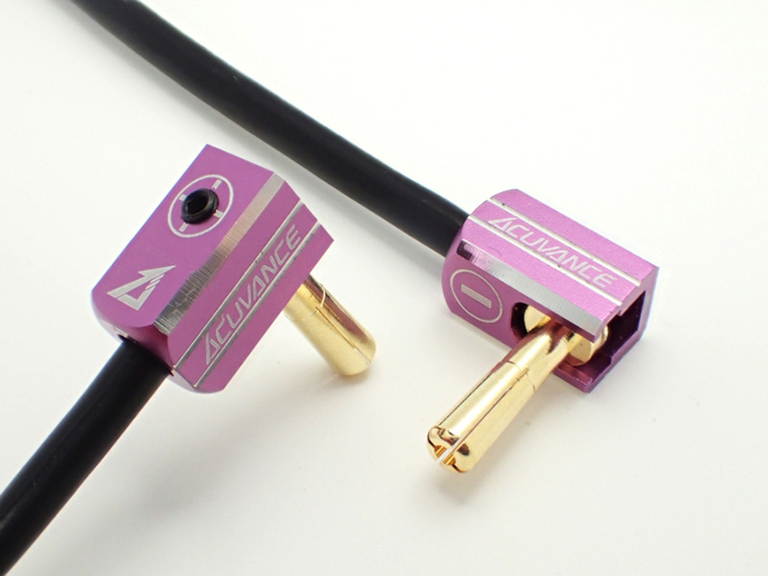 ACUVANCE OP-15132  High-radiation connector Φ4mm set ( Purple)