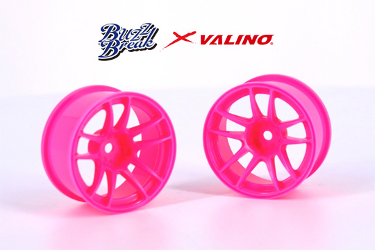 BB-RW-015 BUZZ BREAK  N820S Wheel 26mm (Pink/OFF+7)