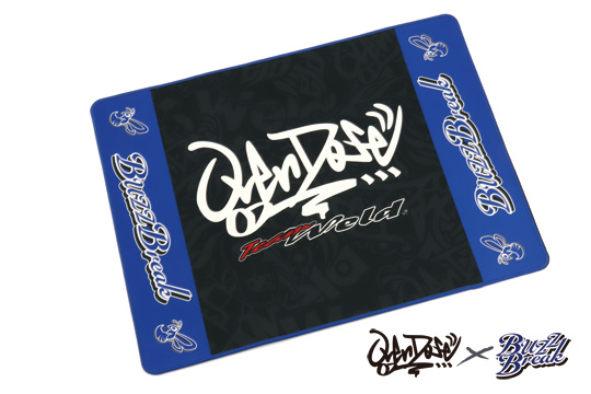 BB-PM-004 BUZZ BREAK  Pit Mat  (OVERDOSE ver./600×450 size)