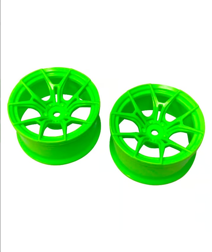 TDW-0514G  FX SPORT Wheels White offset 5 Green