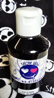 SHOW UP- Base Color Real Black bottle (180g)