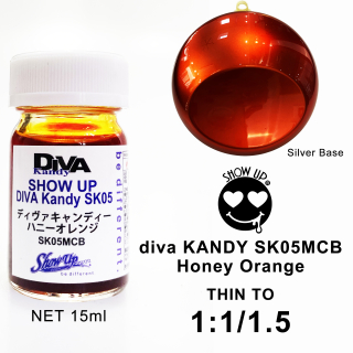 SHOW UP- DIVA Kandy Honey Orange micro bottle (15ml)