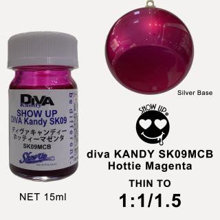 SHOW UP- DIVA Kandy Hottie Magenta micro bottle (15ml)