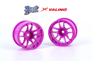 BB-RW-016 BUZZ BREAK  N820S Wheel 26mm (Purple/OFF+7)