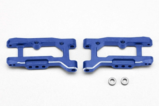 Y2-BL8RAW Yokomo RD2.0/SD2.0 Aluminum Rear H Arm (Weight Spec/Short, Blue)