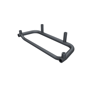 24K4322  HGK E92 Eurofighter Rear Bumper Bar