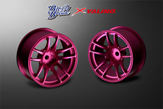 BB-RW-011 BUZZ BREAK VALINO N820S Aluminum Wheel 26mm(Pink anodized/OFF+7)