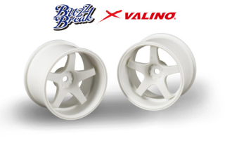 BB-RW-004  BUZZ BREAK  GV117D Wheel R-SPEC 30mm (White/OFF+9)