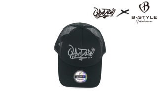 BB-CA-006 OVERDOSE×B-STYLE Mesh Cap (Black)