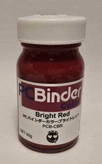 SHOW UP- PC Binder Color BRIGHT RED (50g) PCB-CBR