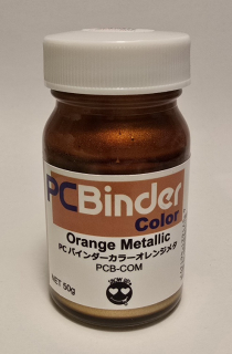 SHOW UP- PC Binder Color ORANGE METALLIC (50g) PCB-COM