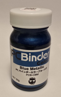 SHOW UP- PC Binder Color BLUE METALLIC (50g) PCB-CBM