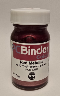 SHOW UP- PC Binder Color RED METALLIC (50g) PCB-CRM