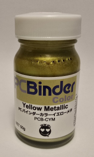 SHOW UP- PC Binder Color YELLOW METALLIC (50g) PCB-CYM