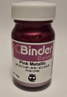 SHOW UP- PC Binder Color PINK METALLIC (50g) PCB-CPM