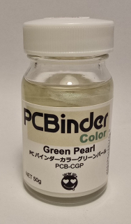 SHOW UP- PC Binder Color GREEN PEARL (50g) PCB-CGP