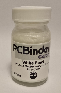 SHOW UP- PC Binder Color WHITE PEARL (50g) PCB-CWP