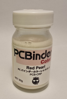 SHOW UP- PC Binder Color RED PEARL (50g) PCB-CRP