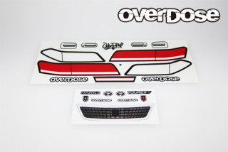 OVERDOSE OD3918 3D Graphic Series Weld MarkⅡ Light & Grill Emblem Set (For OD3917)