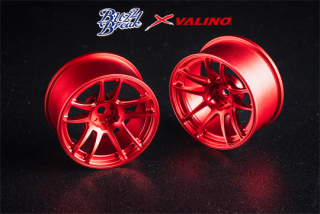 BB-RW-014 BUZZ BREAK VALINO N820S Aluminum Wheel 26mm(Red anodized/OFF+7)