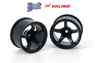 BB-RW-032 BUZZ BREAK VALINO N560 Wheel 30mm (Black/ OFF+9)