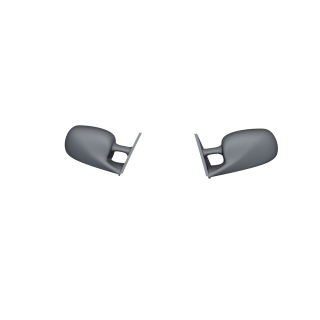 24K2104 Rear View Mirrors for E36 Series