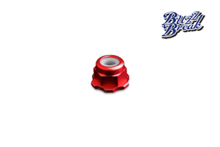 BB-LN-002 BUZZ BREAK BB LOCK NUT (Red / 4pcs)