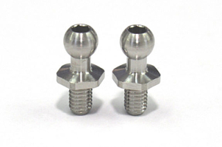 RT-006SA Reve D SPM Titanium Rod End Ball S (Diameter 4.3mm, Screw Length 4.5mm, 2pcs)