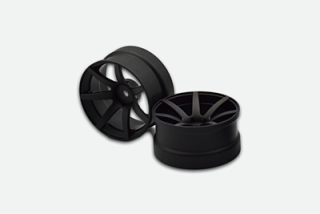 RW-JD7MK6 Reve D Competition Drift Wheel "JD7" Matte Black (Offset 6mm, 2pcs)