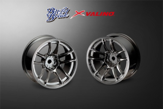 BB-RW-017 BUZZ BREAK VALINO N820S Wheel 26mm (BB Chrome Silver/ OFF+7)