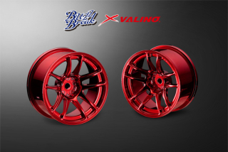 BB-RW-020 BUZZ BREAK VALINO N820S Wheel 26mm (BB Chrome Red/ OFF+7)